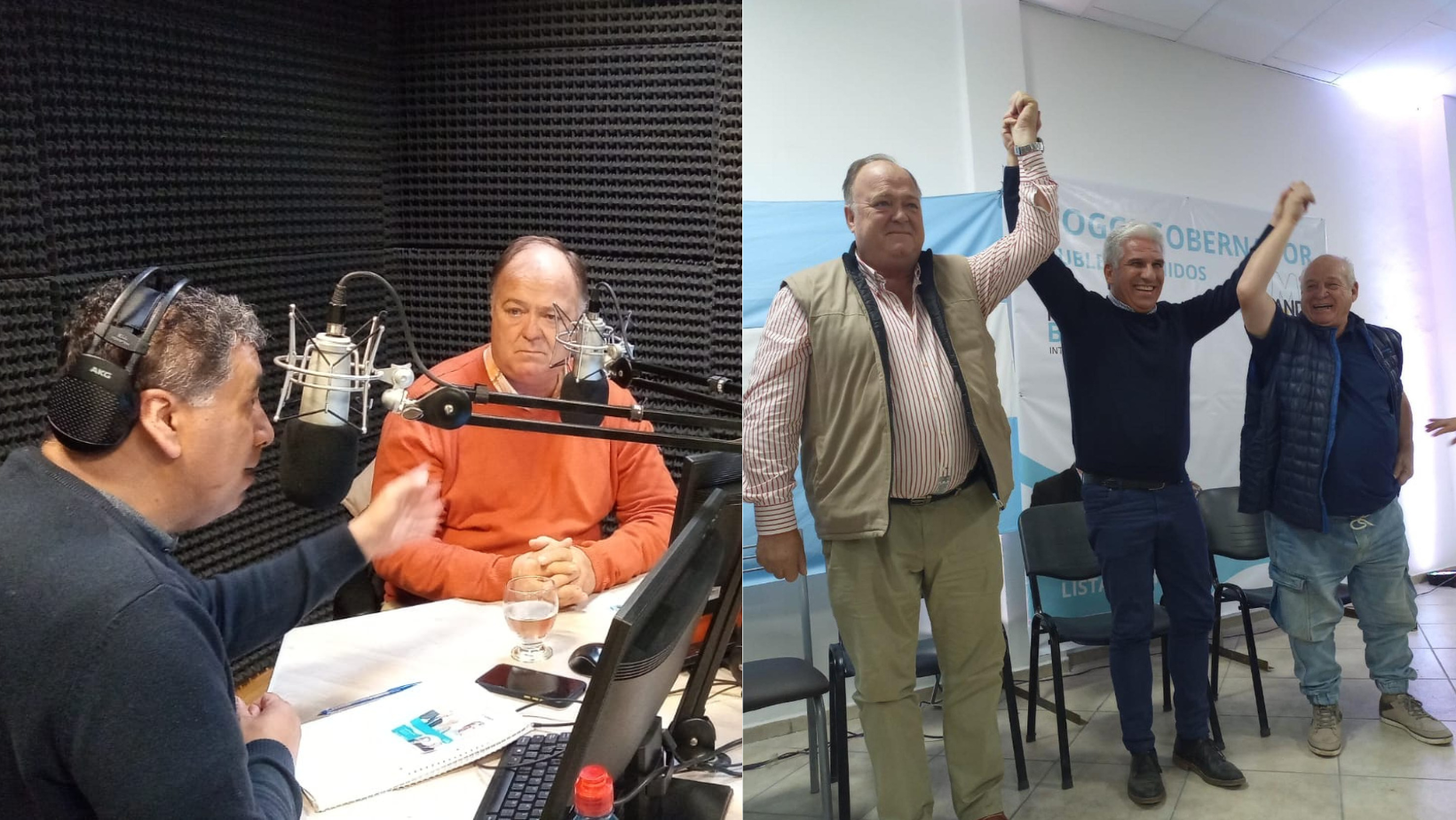 En este momento estás viendo Claudio Poggi, Adolfo Rodríguez Saá, Mario Raúl Merlo y Harold Bridger: el “frente para hacer el cambio”