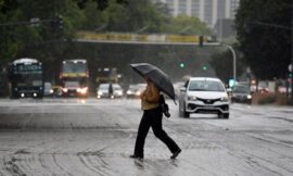 Lunes con lluvias, tormentas y fuerte viento en San Luis