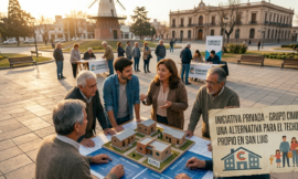 Proponen sistema de acceso a la vivienda con cuotas accesibles en San Luis