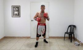 Boxeo a pulmón: Emiliano “La Cobra” Perazzoli busca apoyo para competir a nivel nacional