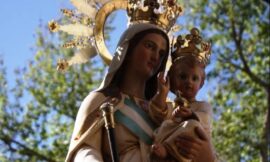 La Virgen de la Merced sobrevoló Villa Mercedes
