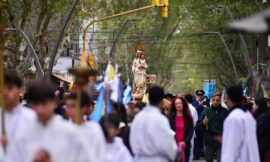 Villa Mercedes celebra a su Patrona con misa, procesión y distintas actividades