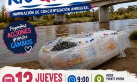 Justo Daract: estudiantes de sexto grado impulsan proyecto ambiental y navegarán el Río Quinto en un bote hecho de botellas