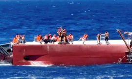 Tragedia en el mar: un ferry con más de 260 personas se hundió frente a Chipre y dejó muertos y desaparecidos