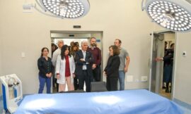Poggi inauguró áreas refaccionadas en el Policlínico Regional
