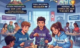 San Luis busca talentos para el Mundial de Robótica en Corea del Sur