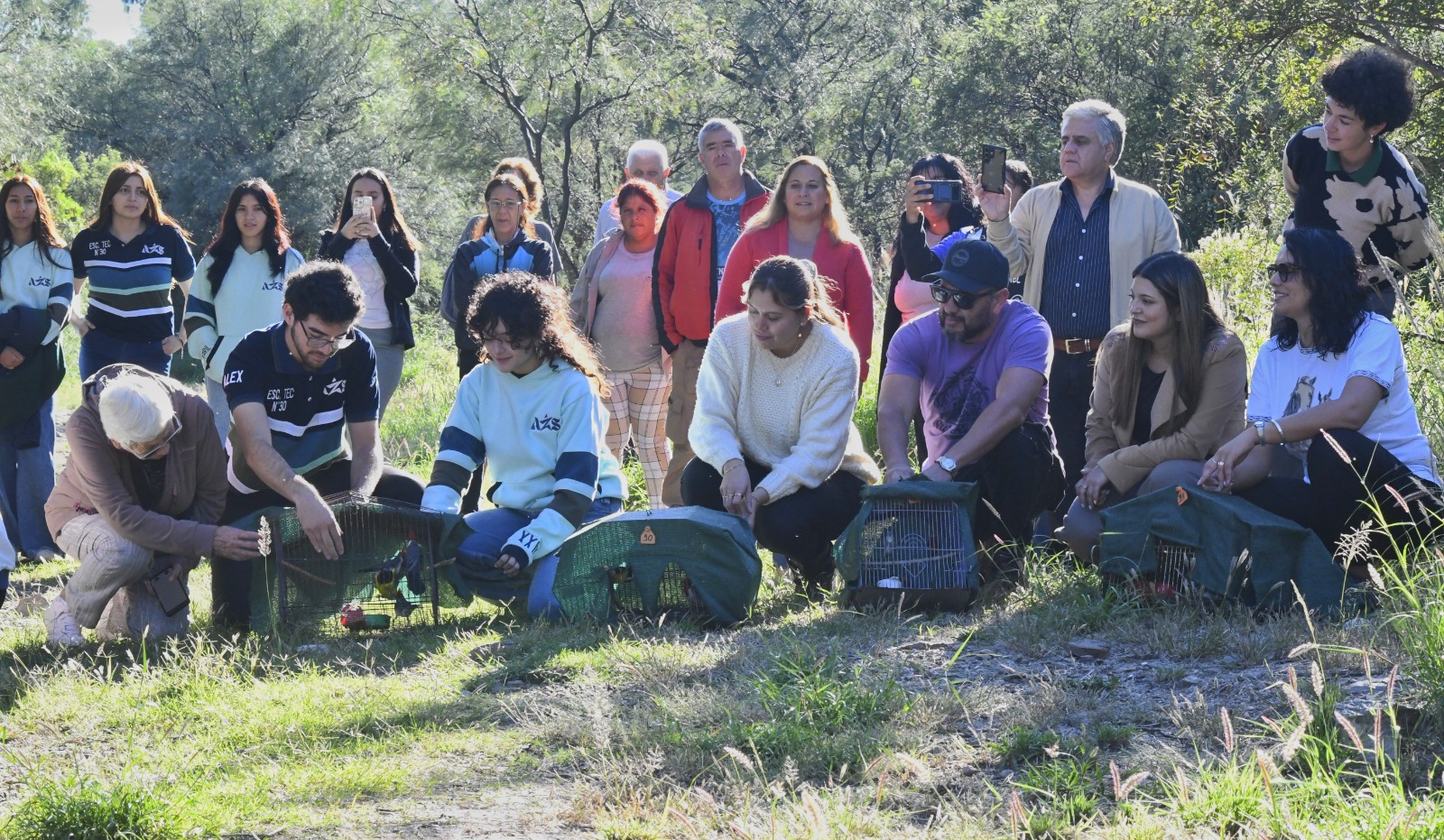 En este momento estás viendo Liberaron aves autóctonas en la reserva natural “Quebrada de las Higueritas”