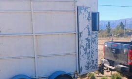 Nogolí: una mujer fue hospitalizada tras sufrir un accidente mientras cargaba un caballo en un tráiler