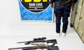 Recuperaron armas de fuego que habían sido robadas en un barrio privado, un hombre quedó detenido
