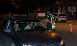 Intensificarán y reforzarán los operativos policiales, controles viales y de alcoholemia durante las fiestas