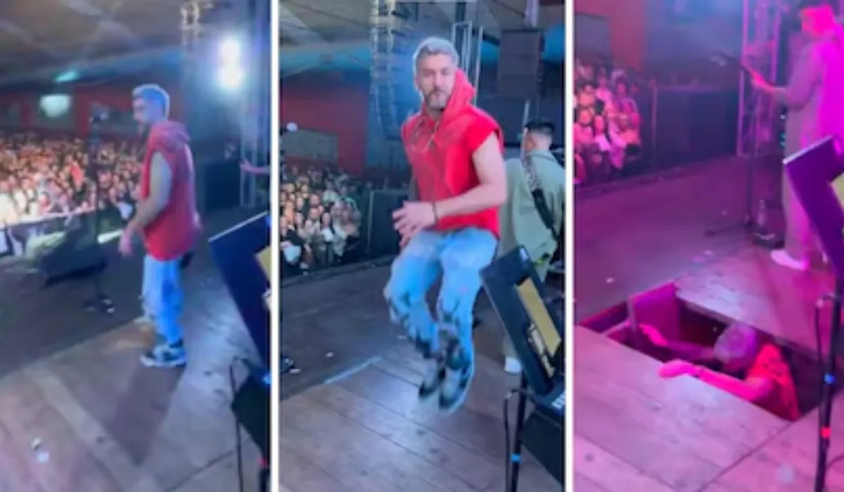 En este momento estás viendo Grave accidente de Pablo David Ortiz, cantante de Dale Q’ Va, durante un show